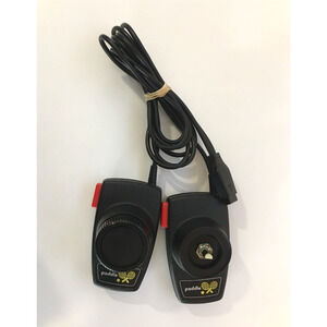 For Parts Or Repair - Atari 2600 Paddle Controllers OEM Authentic -Missing Wheel